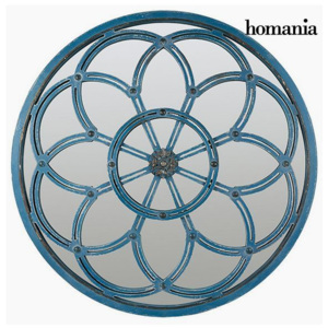 Oglindă Rotund Albastru - Modern Colectare by Homania