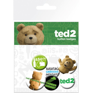 Set insigne Ted 2 - Mix Clean