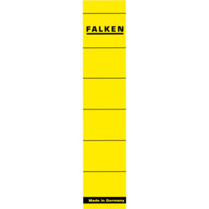 Etichete autoadezive pentru biblioraft 36 x 190 mm, galben