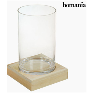 Vază Sticlă Lemn - Pure Crystal Deco Colectare by Homania