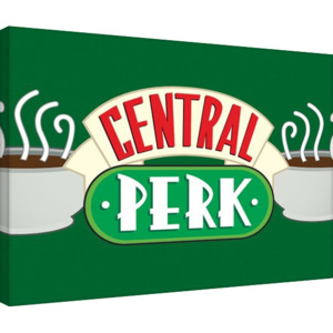 Friends - Central Perk Crop Green Tablou Canvas, (80 x 60 cm)