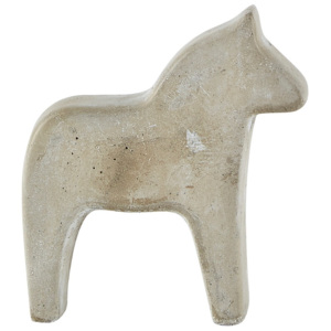 Figurină decorativă KJ Collection Snowy Horse, 14 cm