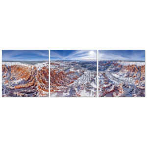 Snowy Mountains Tablou, (120 x 40 cm)