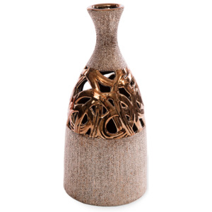 Vază ceramică de lux CARAMEL 14x30 (Vaze decorative)