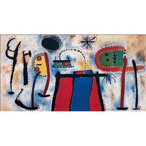 Painting, 1953 Reproducere, Joan Miró, (70 x 50 cm)