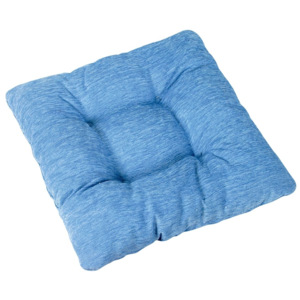 Pernă de scaun Janeta albastru deschis, 40 x 40 cm