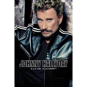 Johnny Hallyday - A La Vie, A La Mort! Poster, (61 x 91,5 cm)