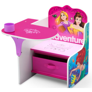 Scaun multifunctional din lemn Disney Princess Up For Adventure