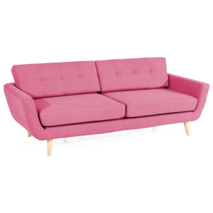 Canapea 3 locuri Max Winzer Melvin, roz