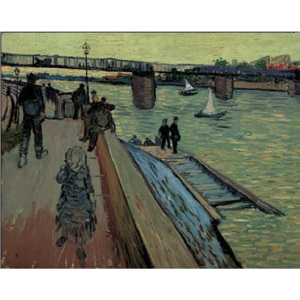 Le Port de Trinquetaille, 1888 Reproducere, Vincent van Gogh, (70 x 50 cm)