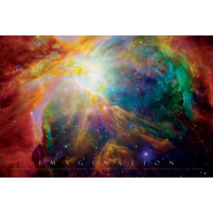 Imagination - nebula Poster, (91,5 x 61 cm)