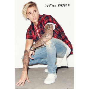 Justin Bieber - Crouch Poster, (61 x 91,5 cm)