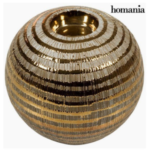 Candelabru Ceramică Auriu* - New York Colectare by Homania