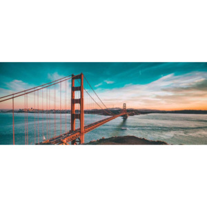 Tablouri pe sticla Golden Gate Bridge