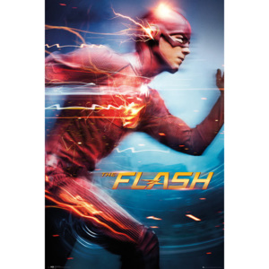 Flash - Run Poster, (61 x 91,5 cm)
