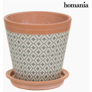 Plantator ceramic romburi by Homania