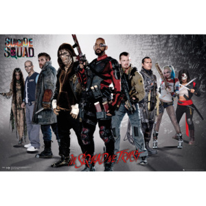 Suicide Squad - Group Poster, (91,5 x 61 cm)