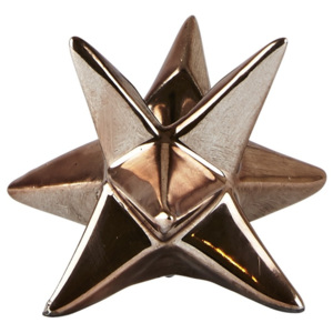 Suport pentru lumânare KJ Collection Star Copper, 7,3 cm