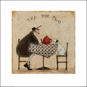 Sam Toft - Tea for Two Reproducere, (40 x 40 cm)