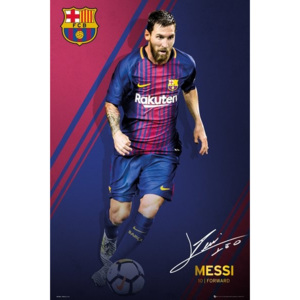 FC Barcelona - Messi 17-18 Poster, (61 x 91,5 cm)