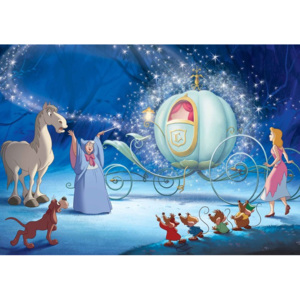 Disney Princesses Cinderella Fototapet, (208 x 146 cm)