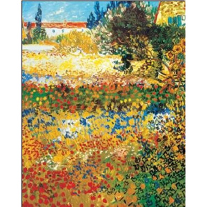 Flowering garden, 1898 Reproducere, Vincent van Gogh, (24 x 30 cm)