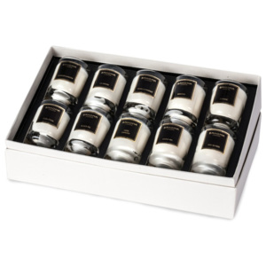 Set 10 mini lumânări parfumate Bahoma Classic