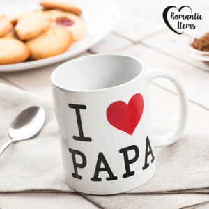 Cană I Love Papa Romantic Items