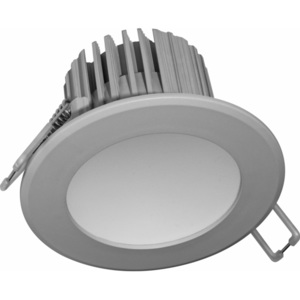 Nedes LDL223 - LED Corp de iluminat baie incastrabil LED/7W gri IP44