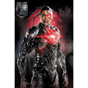 Justice League - Cyborg Solo Poster, (61 x 91,5 cm)