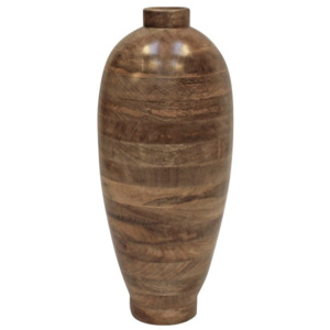 Vază din lemn e mango Canett, 59 cm