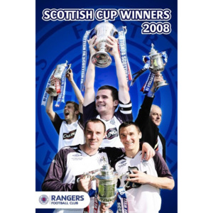Rangers - cup winners 07/08 Poster, (61 x 91,5 cm)