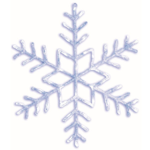 Decorațiune luminoasă Best Season Snowflake Greyo, Ø100 cm