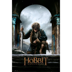 The Hobbit 3: Battle of Five Armies - Bilbo Poster, (61 x 91,5 cm)