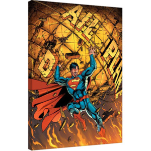 Superman - Daily Planet Tablou Canvas, (60 x 80 cm)