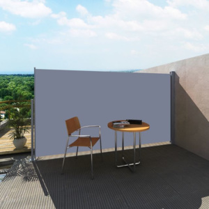Marchiză laterală pentru terasă 180 x 300 cm Gri