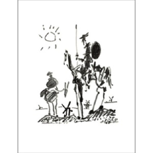Don Quichotte Reproducere, Pablo Picasso, (60 x 80 cm)