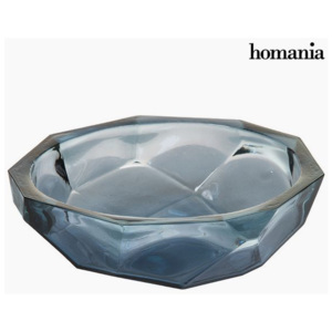 Recycled Glass Centerpiece Albastru - Crystal Colours Deco Colectare by Homania