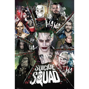 Suicide Squad - Circle Poster, (61 x 91,5 cm)