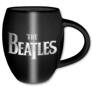 The Beatles – Drop T & Apple Oval Embossed Cană