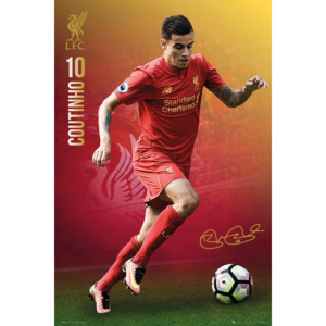 Liverpool - Coutinho 16/17 Poster, (61 x 91,5 cm)
