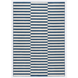 Covor Hanse Home Gloria Panel, 80 x 150 cm, alb albastru