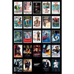 James Bond - Movie Posters Poster, (61 x 91,5 cm)