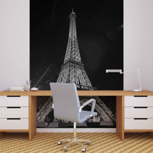 Paris Eiffel Tower Fototapet, (184 x 254 cm)