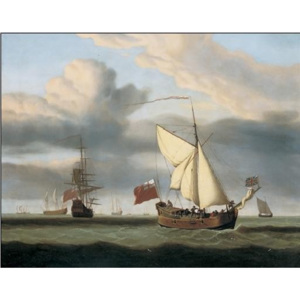 The Yacht Royal Escape Reproducere, Navi, (80 x 60 cm)