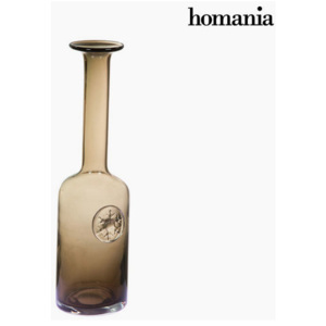 Vază de sticlă maro by Homania