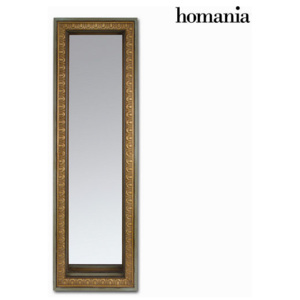 Oglindă rectangulară aurie mată învechită by Homania