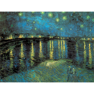 Starry Night Over the Rhone, 1888 Reproducere, Vincent van Gogh, (80 x 60 cm)