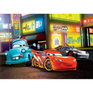 Disney Cars Lightning McQueen Fototapet, (416 x 254 cm)