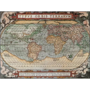 Harta istorica a lumii Reproducere, Mappe, (90 x 60 cm)